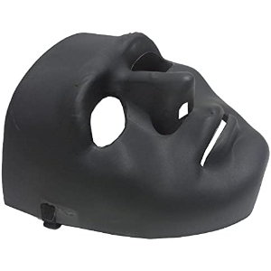 Generic-Plastic-Halloween-Face-Mask-For-Kids---Black-lrm27247